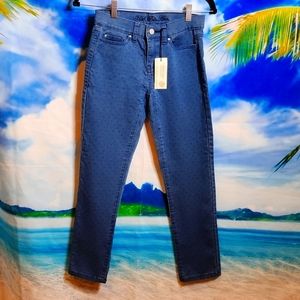 U.s. Polo Assn. Poka Dot blue denim Jean size 0 short